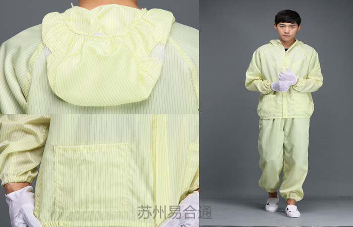 无尘服肉眼看似干净就能使用了吗？